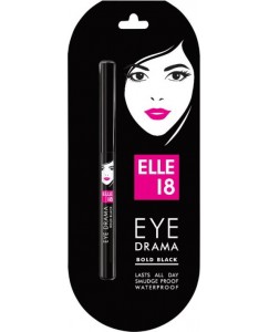 Elle 18 Eye Drama Kajal 0.35 g  (Black)