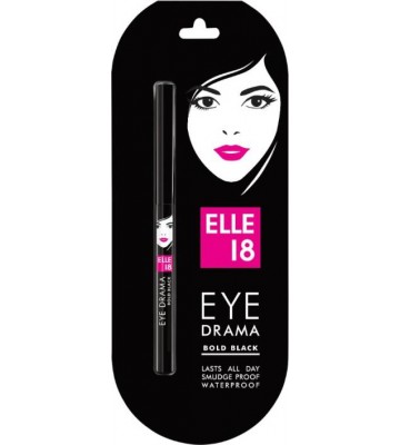 Elle 18 Eye Drama Kajal 0.35 g  (Black)