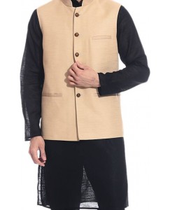 TAG-7 Men Kurta, Waistcoat and Pyjama Set