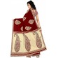 Vimalnath Synthetics Floral Print Fashion Georgette Saree  (Maroon)