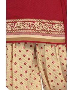 Saara Cotton Floral Print, Printed Salwar Suit Dupatta Material  (Un-stitched)