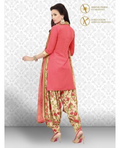 Divastri Crepe Floral Print, Solid, Printed Salwar Suit Dupatta Material  (Un-stitched)