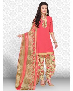 Divastri Crepe Floral Print, Solid, Printed Salwar Suit Dupatta Material  (Un-stitched)