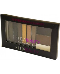 HUDA Blusher+Eyeshadow_WH 10 g  (multicolor)