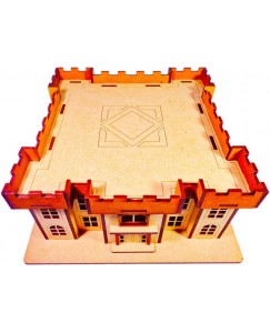 Nekbal Castle House - 3D Puzzle Assembly Kit  (107 Pieces)