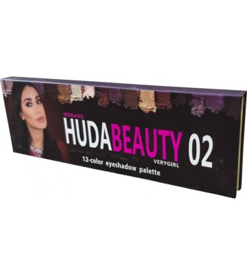 huda HB12in1 eyeshadow pallete 12 g  (multicolor)