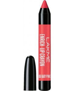 Lakme Enrich Lip Crayon  (2.2 g, Baby Pink)