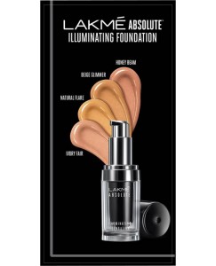 Lakme Absolute Illuminating Foundation  (Beige Glimmer, 15 ml)