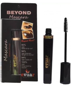 Evuar Herbal Long Lasting Waterproof Mascara 15 ml  (Black)