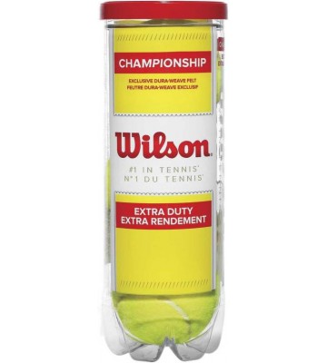 Wilson Champ XD Tennis Ball - Size: Medium  (Pack of 3, Yellow)