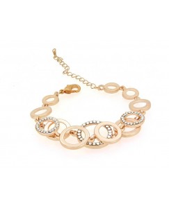 Nakabh Alloy Rose Gold Bracelet