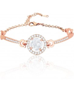 Nakabh Alloy Rose Gold Bracelet