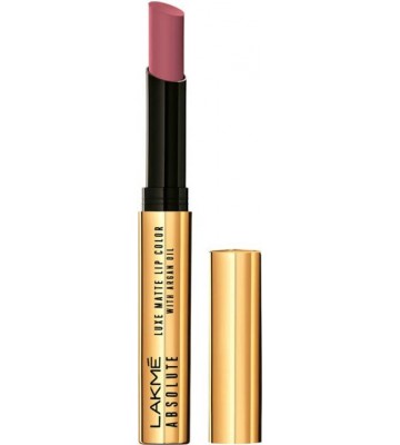 Lakme Absolute Luxe Matte Lip Color with Argan Oil  (2 g, Mauveness)