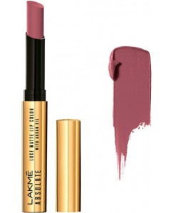 Lakme Absolute Luxe Matte Lip Color with Argan Oil  (2 g, Mauveness)