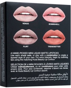 Huda Beauty LiquidMatte_Nude_Edition  (20 ml, Multicolor)