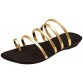 Nikks Fashions Women Gold Flats