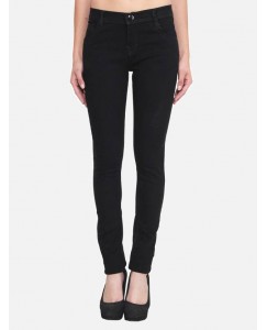 Crease & Clips Slim Women's Black Jeans