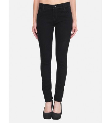 Crease & Clips Slim Women's Black Jeans