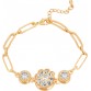 Divastri Alloy 18K Yellow Gold Bracelet