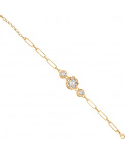 Divastri Alloy 18K Yellow Gold Bracelet