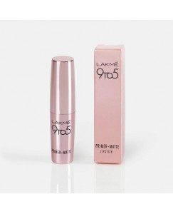 Lakme 9 to 5 Primer Plus Matte Lip Color  (3.6 g, Rosy Mind)