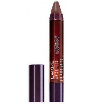 Lakme Absolute Lip Pouts Masaba Lip Color  (3.7 g, Hot Chocolate)