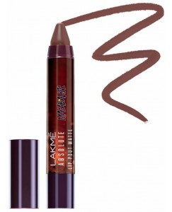 Lakme Absolute Lip Pouts Masaba Lip Color  (3.7 g, Hot Chocolate)