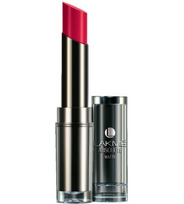 Lakme Absolute Matte Lipstick  (3.7 g, Pink Passion)