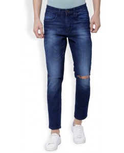 Highlander Slim Men Dark Blue Jeans