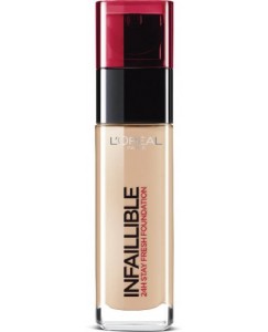 L'Oreal Paris Infallible 24H Liquid Foundation  (Rose Beige 145, 30 ml)