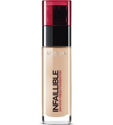 L'Oreal Paris Infallible 24H Liquid Foundation  (Rose Beige 145, 30 ml)