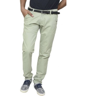 JG FORCEMAN Regular Fit Men Green Trousers