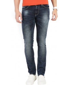 Spykar Skinny Men's Blue Jeans