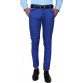 Shaurya-F Slim Fit Men's Blue Trousers