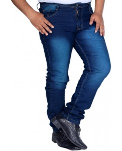 RASSO Slim Men Blue Jeans