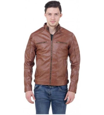 Hells Angle Club Full Sleeve Solid Men's Jacket