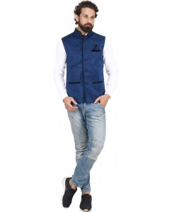 PSK Solid Men's Waistcoat