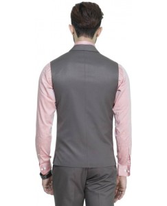 ManQ Solid Men's Waistcoat