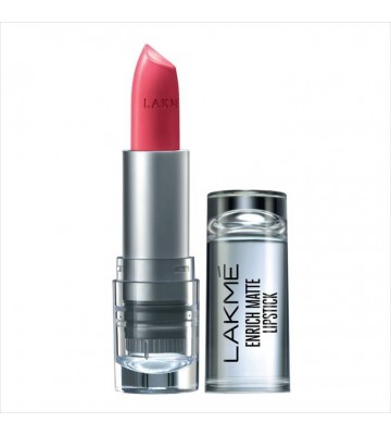 Lakme Enrich Matte Lipstick  (4.7 g, Shade PM12)