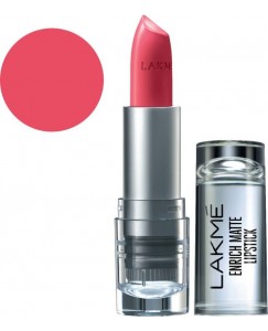 Lakme Enrich Matte Lipstick  (4.7 g, Shade PM12)