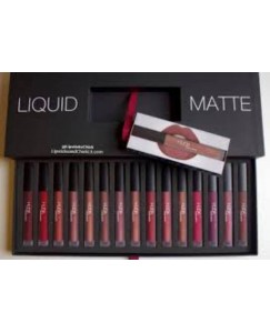 huda 16 set lipstick  (5 ml, multicolor)