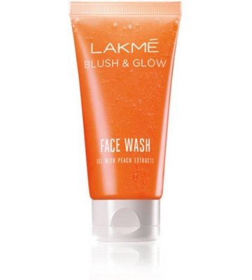 Lakme Blush and Glow Peach Extracts Gel Face Wash  (50 g)