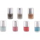 DeBelle Nail Polish Combo of 7 Peachy Passion, Natural Blush, Sparkling Dust, Mint Amour, Miss Bliss, Princess Belle', Royale' Cocktail  (56 ml, Pack of 7)