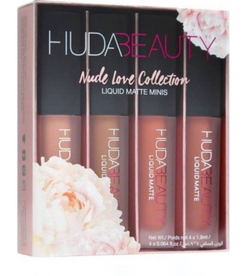 Huda Beauty NUDE LOVE COLLECTION SET OF 4  (7.6, MULTICOLOR)