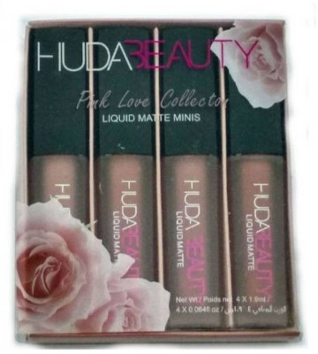 Huda Beauty PINK LOVE NEW SHADES  (8 ml, NAKED,COMMANDO,BIRTHDAY SUIT,BARE)