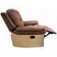 HomeTown Fabric Manual Rocker Recliners  (Finish Color - Mocha Cream)