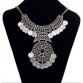 Shining Diva Oxidised Jewellery Bohemian Antique Vintage Pendent Coin Party Wear Necklace Alloy Necklace