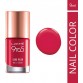 Lakme 9 to 5 Long Wear Nail Color red risk  (9 ml)