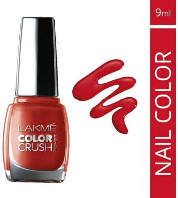 Lakme True Wear Color Crush Nail Color CC 62  (9 ml)