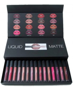 Huda Beauty 16 NEW SHADES LONG LASTING MATTE FINISH RED & PINK  (96 g, HEARTBREAKER, MATERIAL GIRL, FAMOUS, ICON, 12 MORE SHADES)